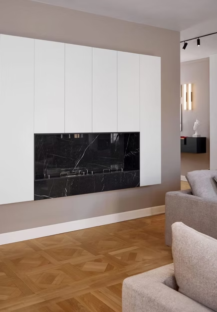 Atlas Plan PorcelainTop™ Nero Marquina Porcelain Slab