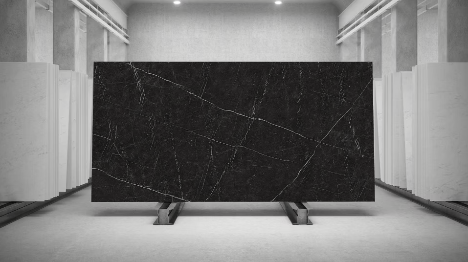 Atlas Plan PorcelainTop™ Nero Marquina Porcelain Slab