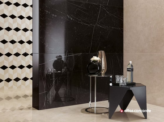 Atlas Plan PorcelainTop™ Nero Marquina Porcelain Slab
