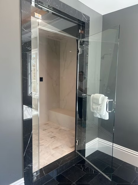 Atlas Plan PorcelainTop™ Nero Marquina Porcelain Slab
