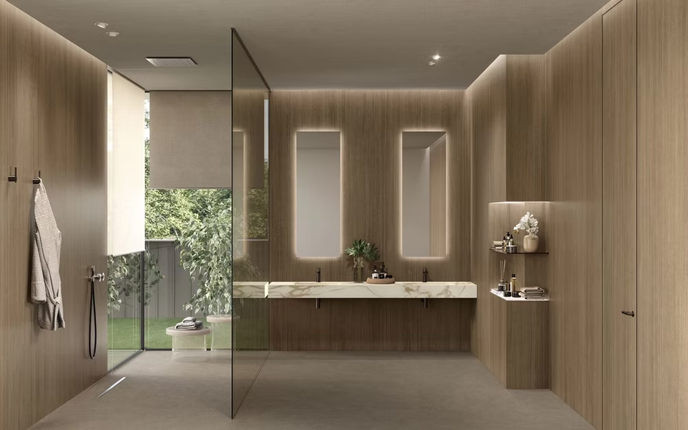 Atlas Plan PorcelainTop™ Noce Canaletto Porcelain Slab