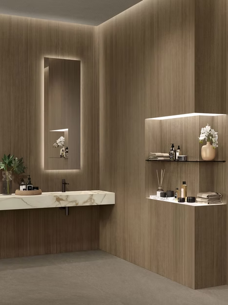 Atlas Plan PorcelainTop™ Noce Canaletto Porcelain Slab