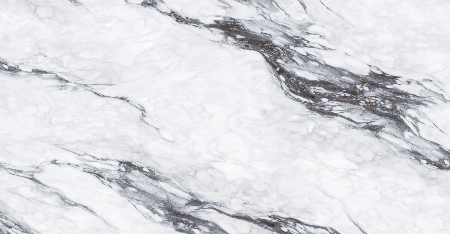 Noir Feathers Printed Surface Quartz Slab