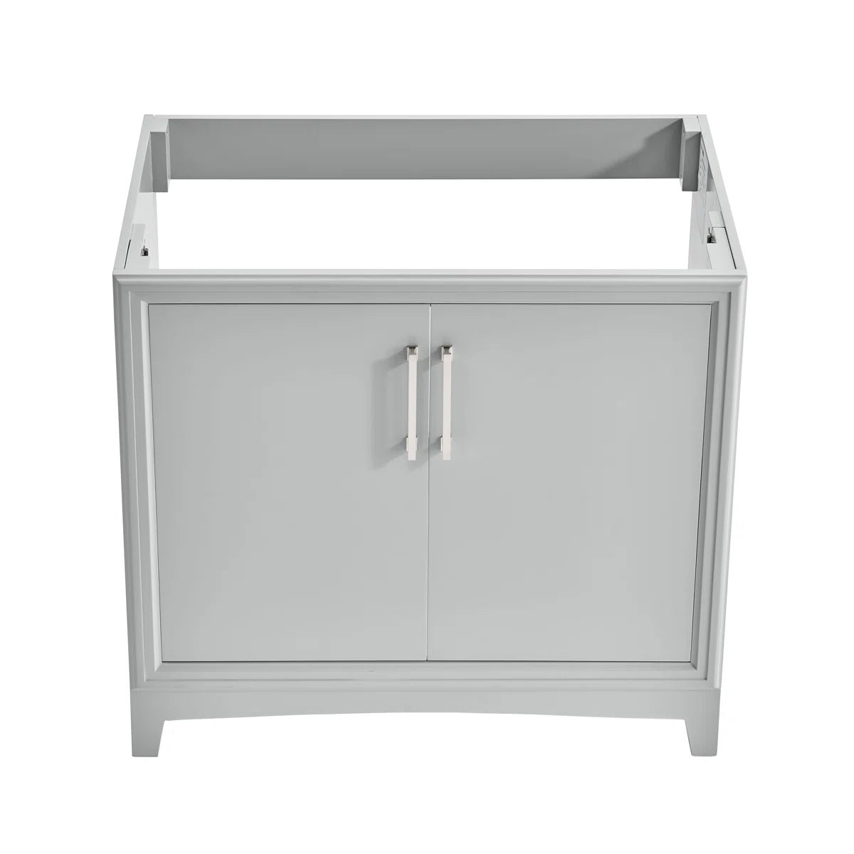 [CLEARANCE] Greentouch Home Norbeck Ellen DeGeneres Light Grey 36" Bathroom Vanity [BASE ONLY]