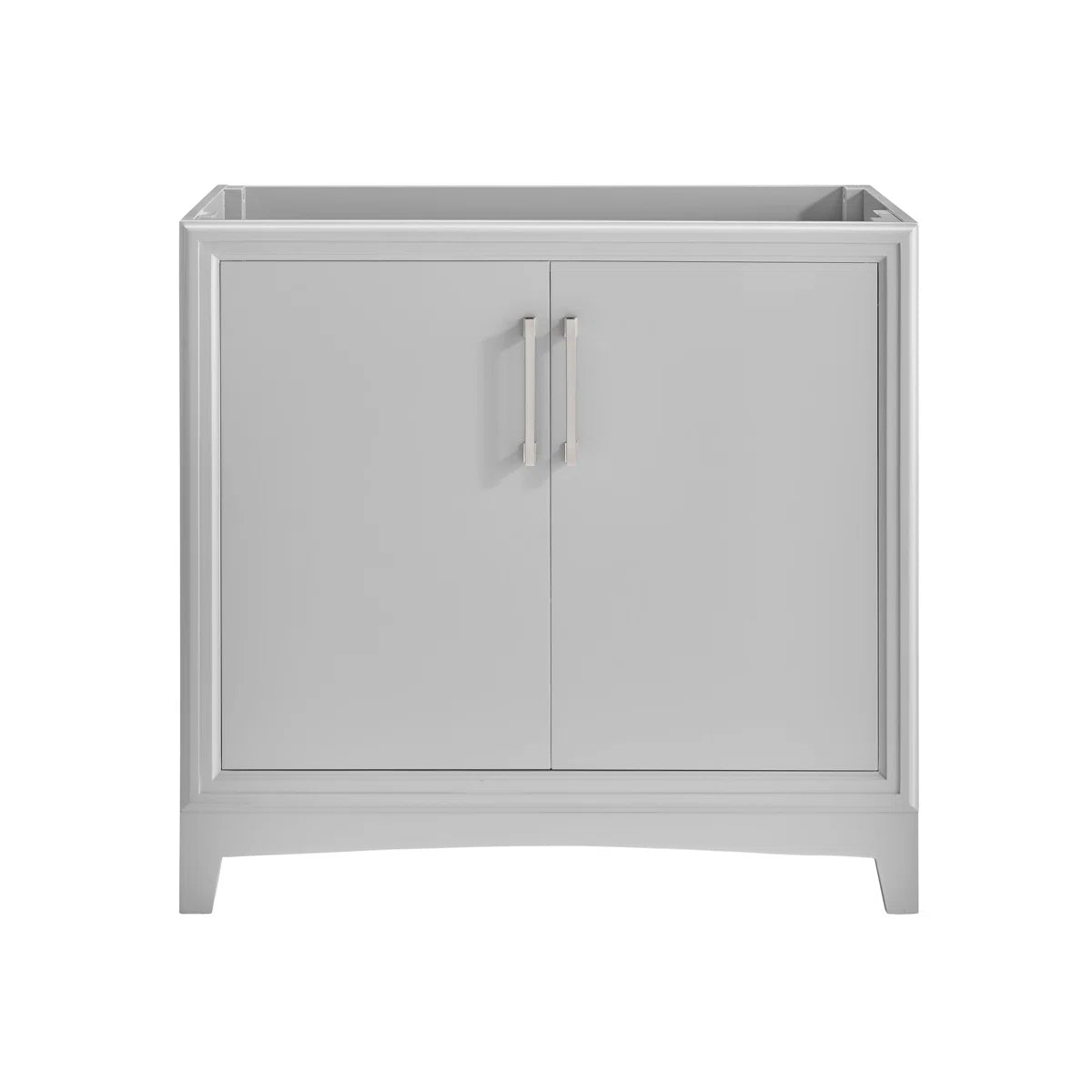 [CLEARANCE] Greentouch Home Norbeck Ellen DeGeneres Light Grey 36" Bathroom Vanity [BASE ONLY]