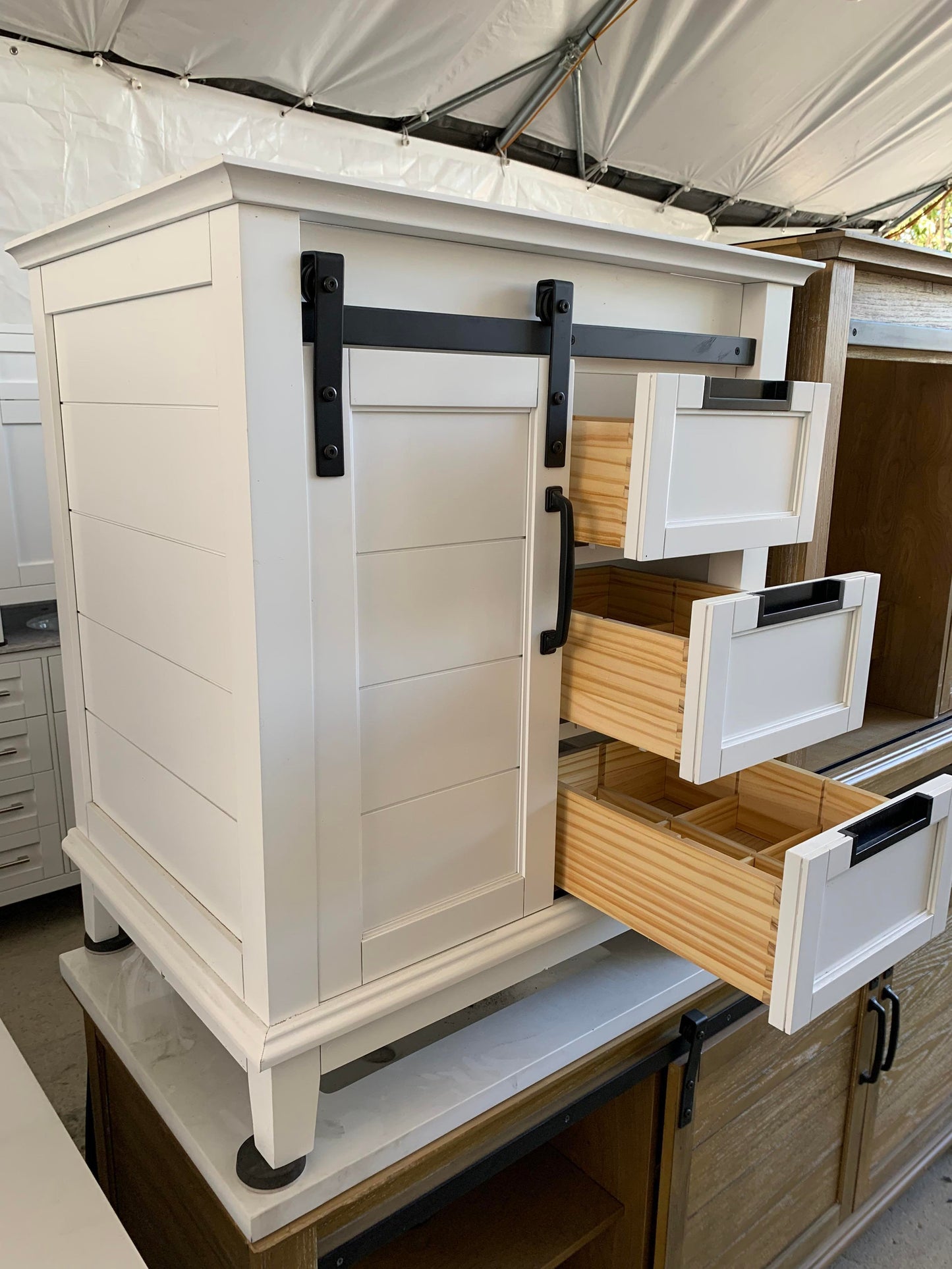 [CLEARANCE] OVE Decors Edenderry White 30” Bathroom Vanity [BASE ONLY]