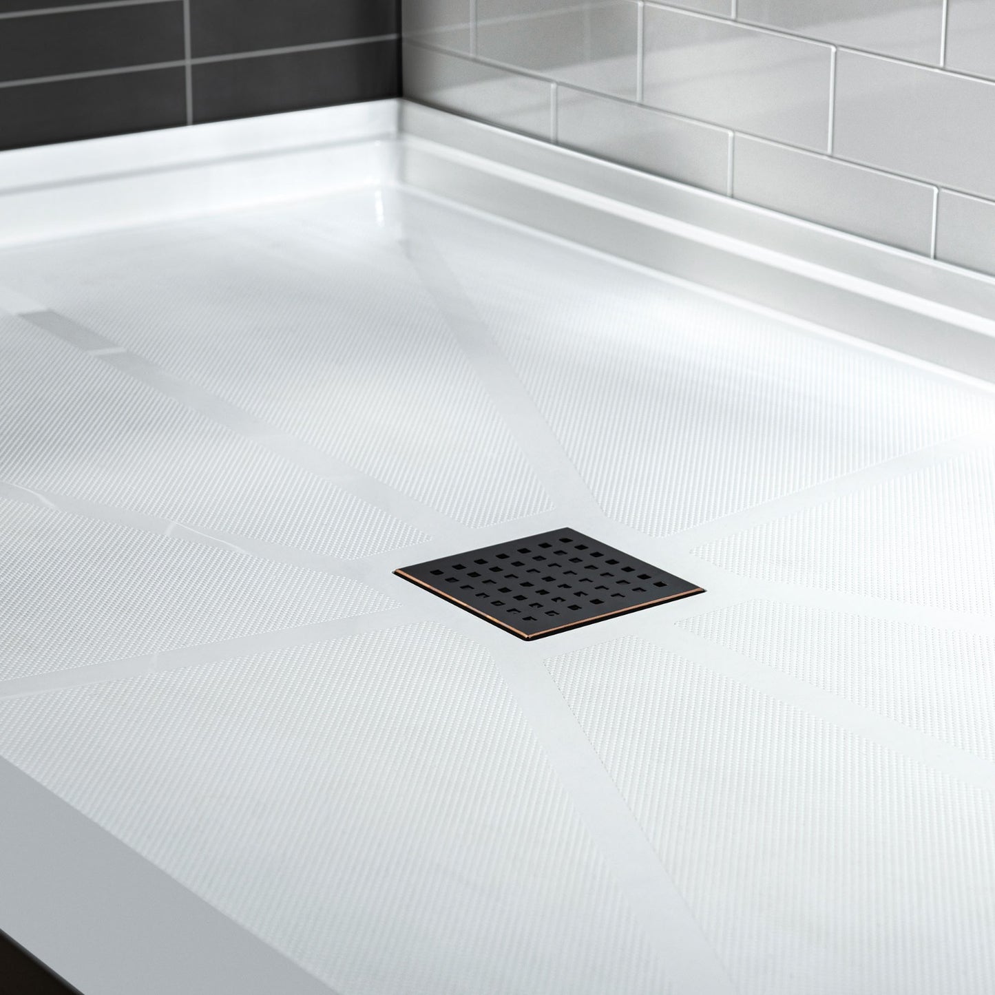 Heartland Solid Surface Shower Base Pan