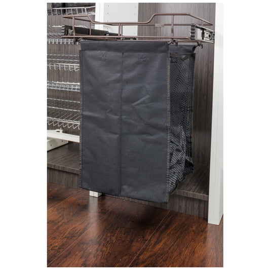 Xiomara Pullout Canvas Hamper with Removable Laundry Bag