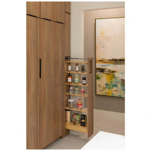 Leonidas Heavy-Duty Wood Pantry Pullout