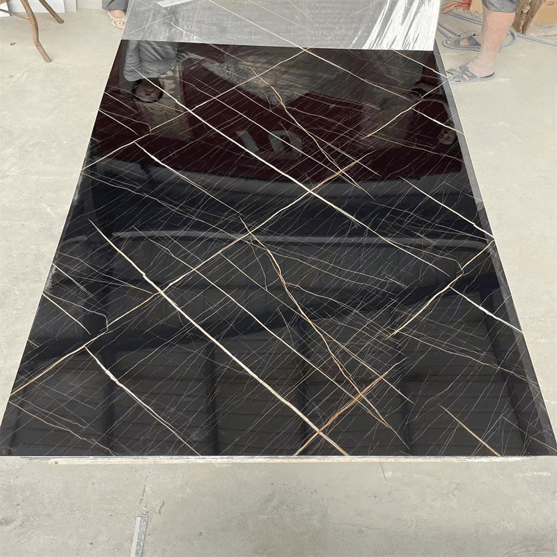 Obsidian Crosshatch PVC Shower / Interior Decorative Wall Panel