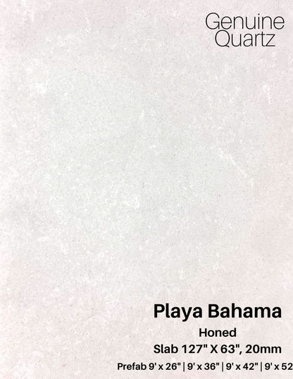 Playa Bahamas Quartz Slab