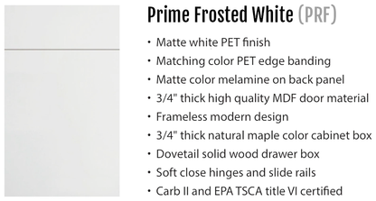 Prime Frosted White European
