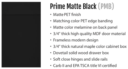 Prime Matte Black European