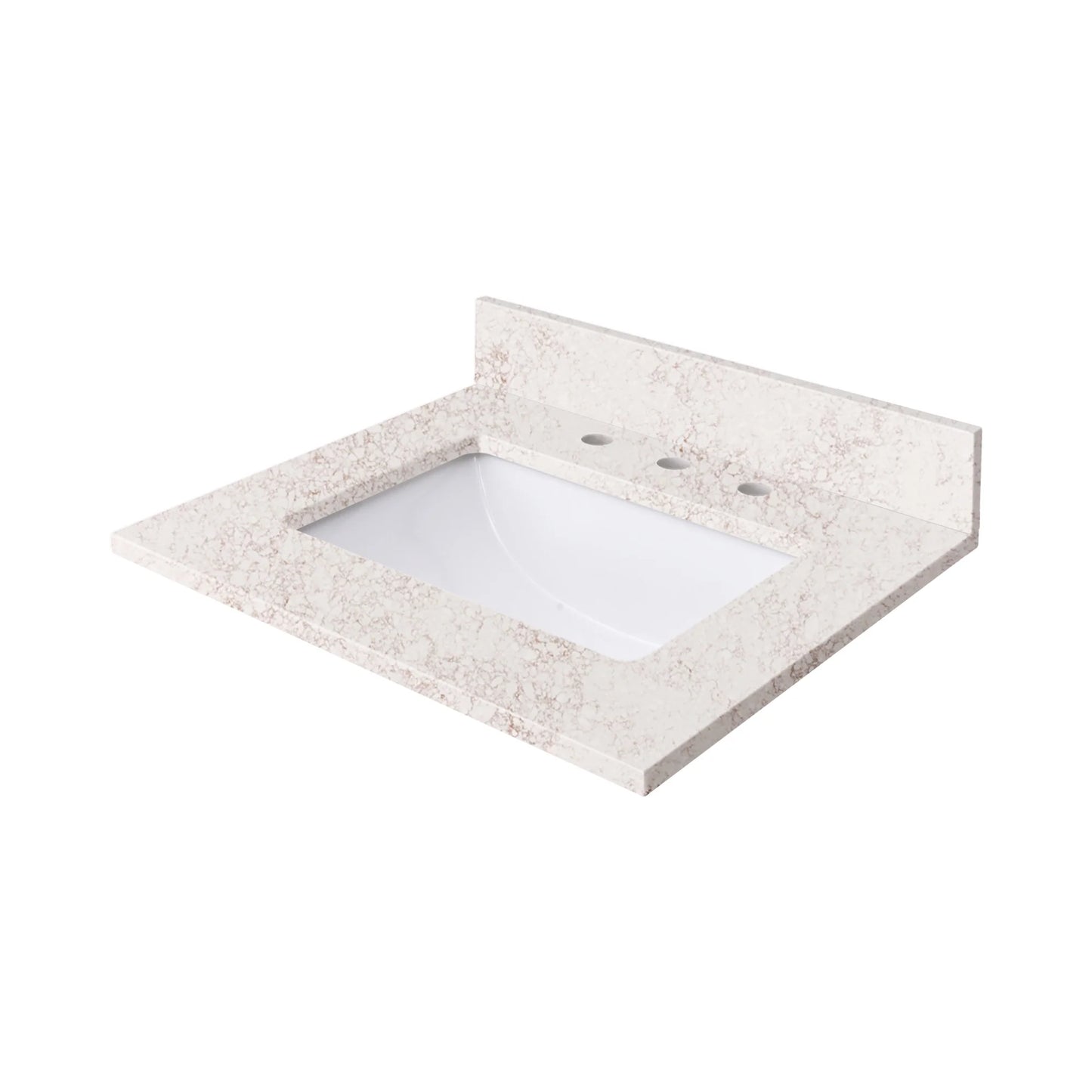 Alluring Beige Quartz Vanity Top