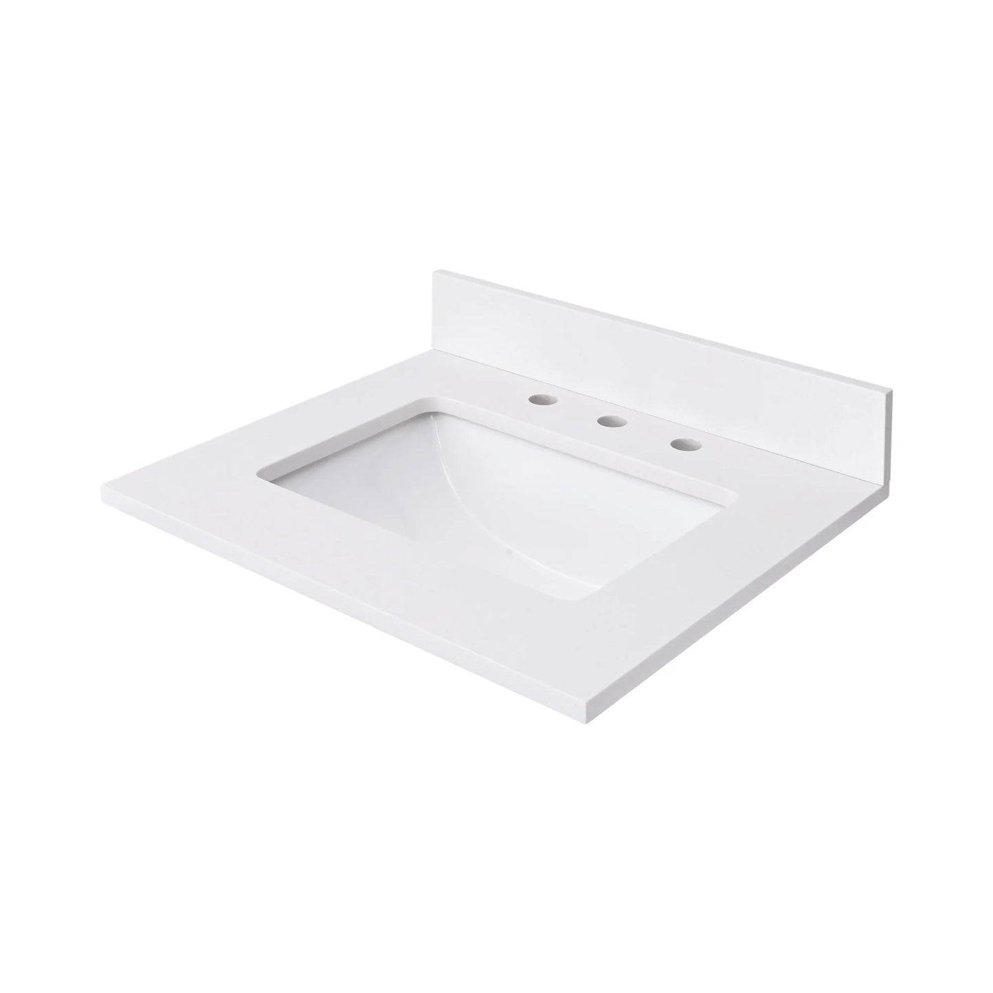 Everest White Quartz Vanity Top