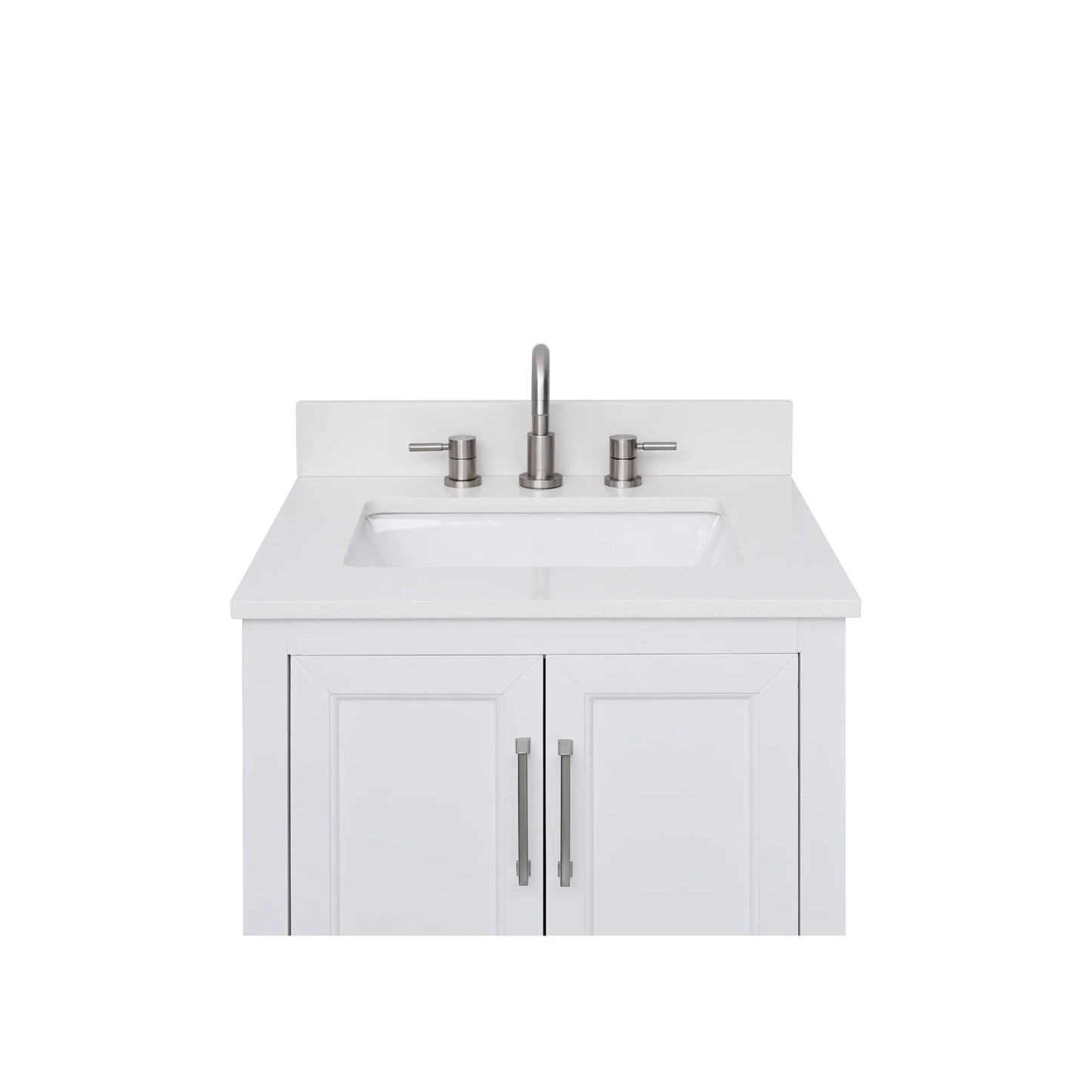 Everest White Quartz Vanity Top