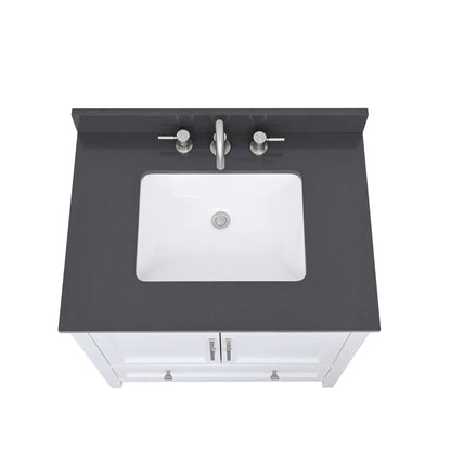 Ural Grey Quartz Vanity Top