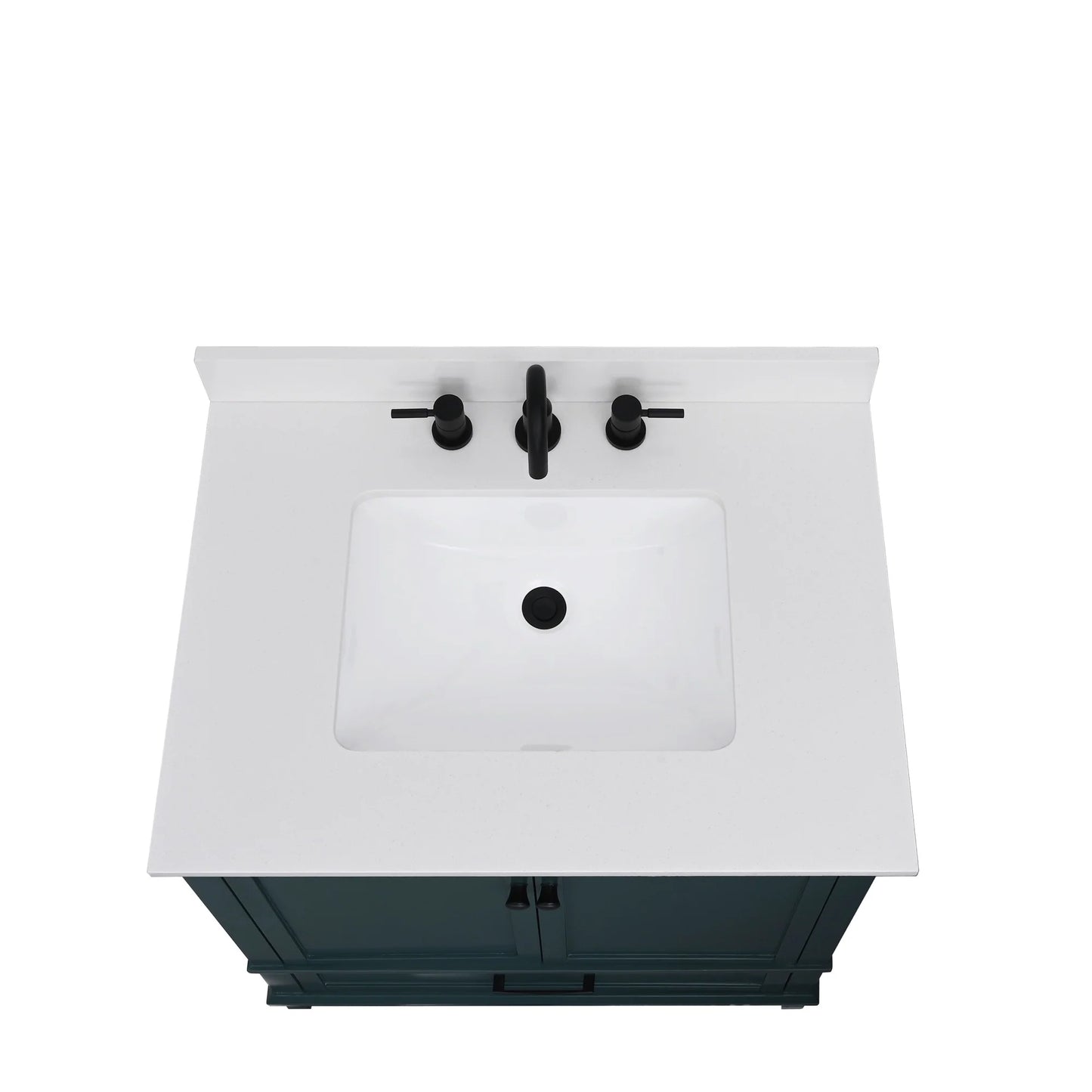 Everest White Quartz Vanity Top