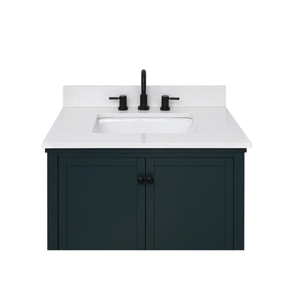 Everest White Quartz Vanity Top