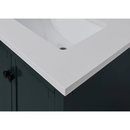 Everest White Quartz Vanity Top