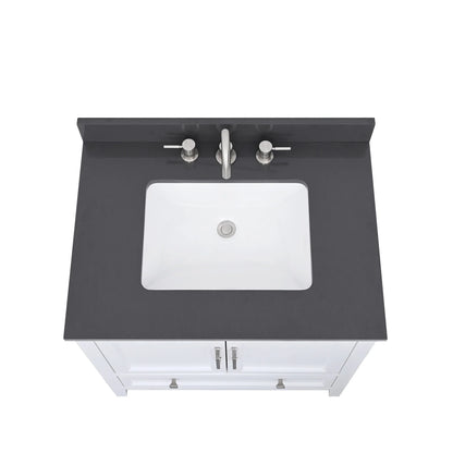 Ural Grey Quartz Vanity Top