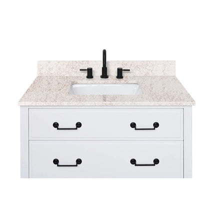 Alluring Beige Quartz Vanity Top