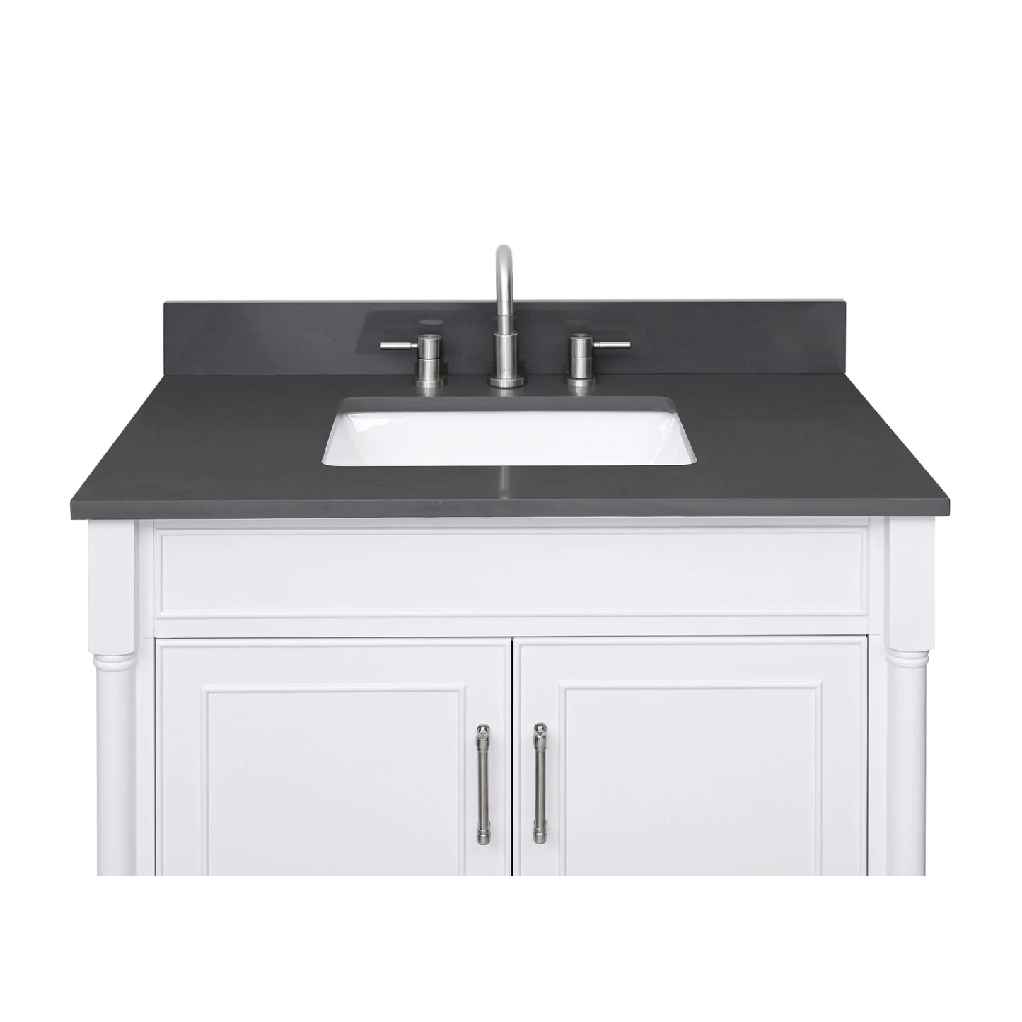 Ural Grey Quartz Vanity Top