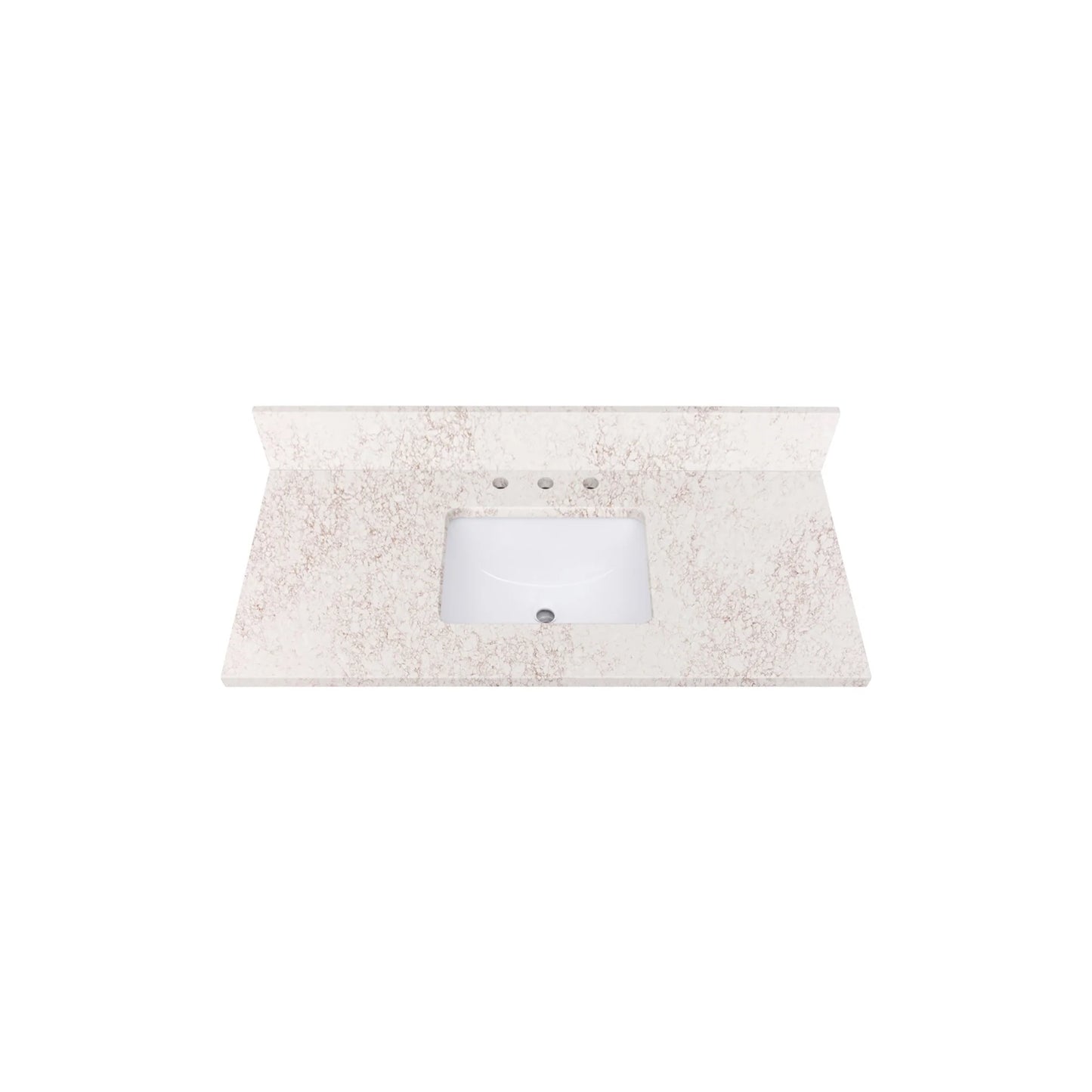 Alluring Beige Quartz Vanity Top