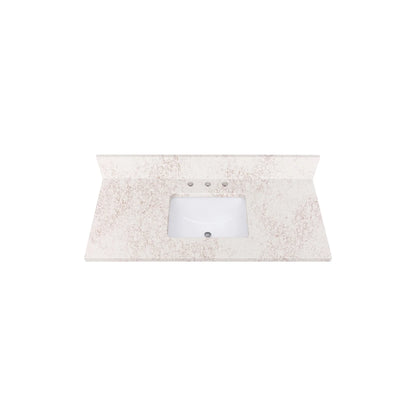 Alluring Beige Quartz Vanity Top