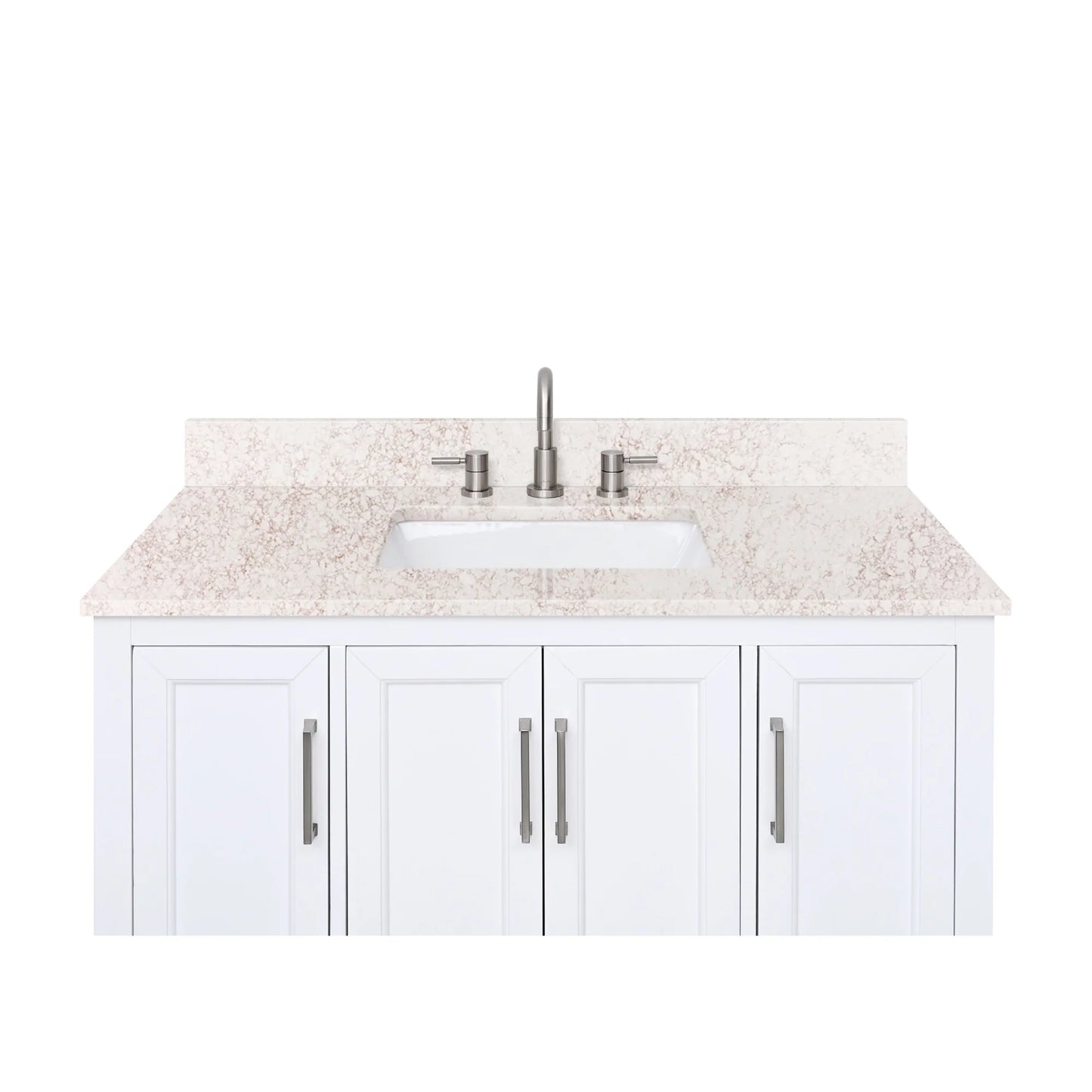 Alluring Beige Quartz Vanity Top