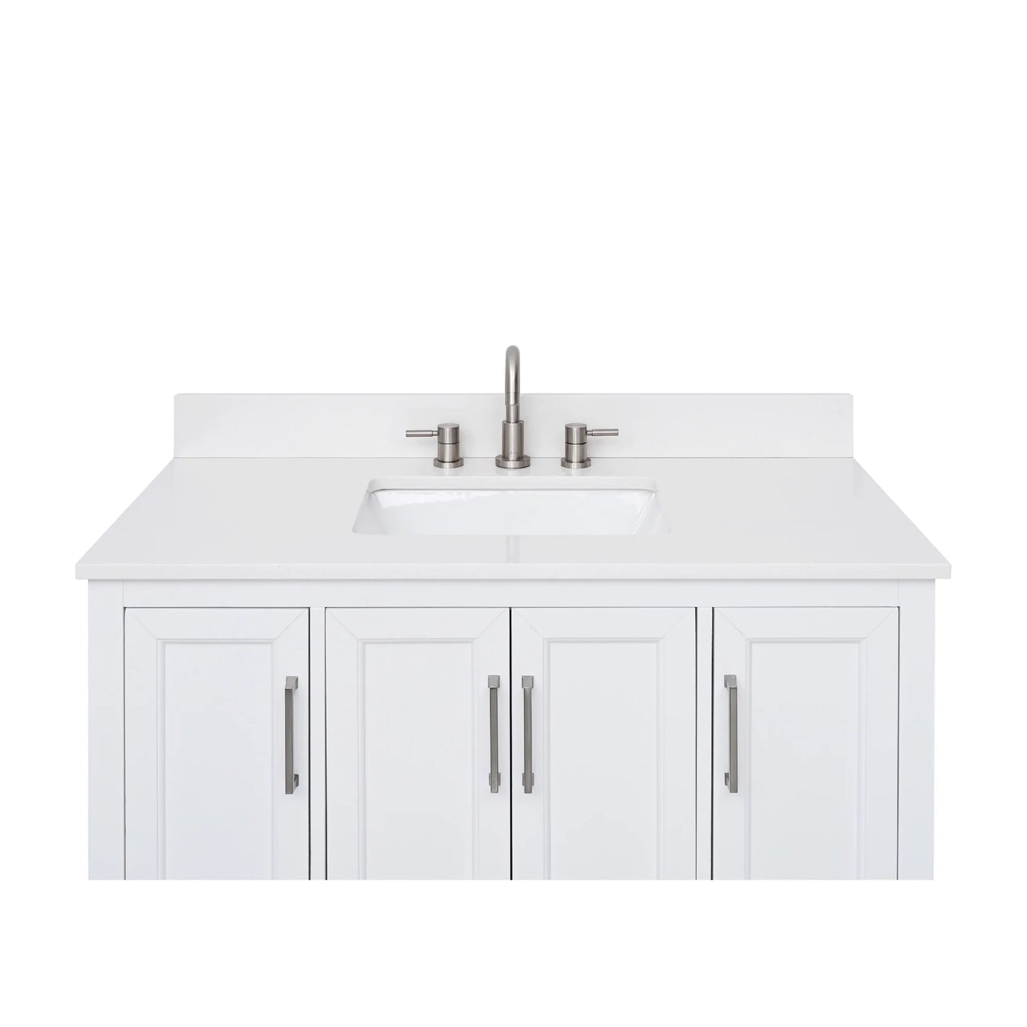 Everest White Quartz Vanity Top