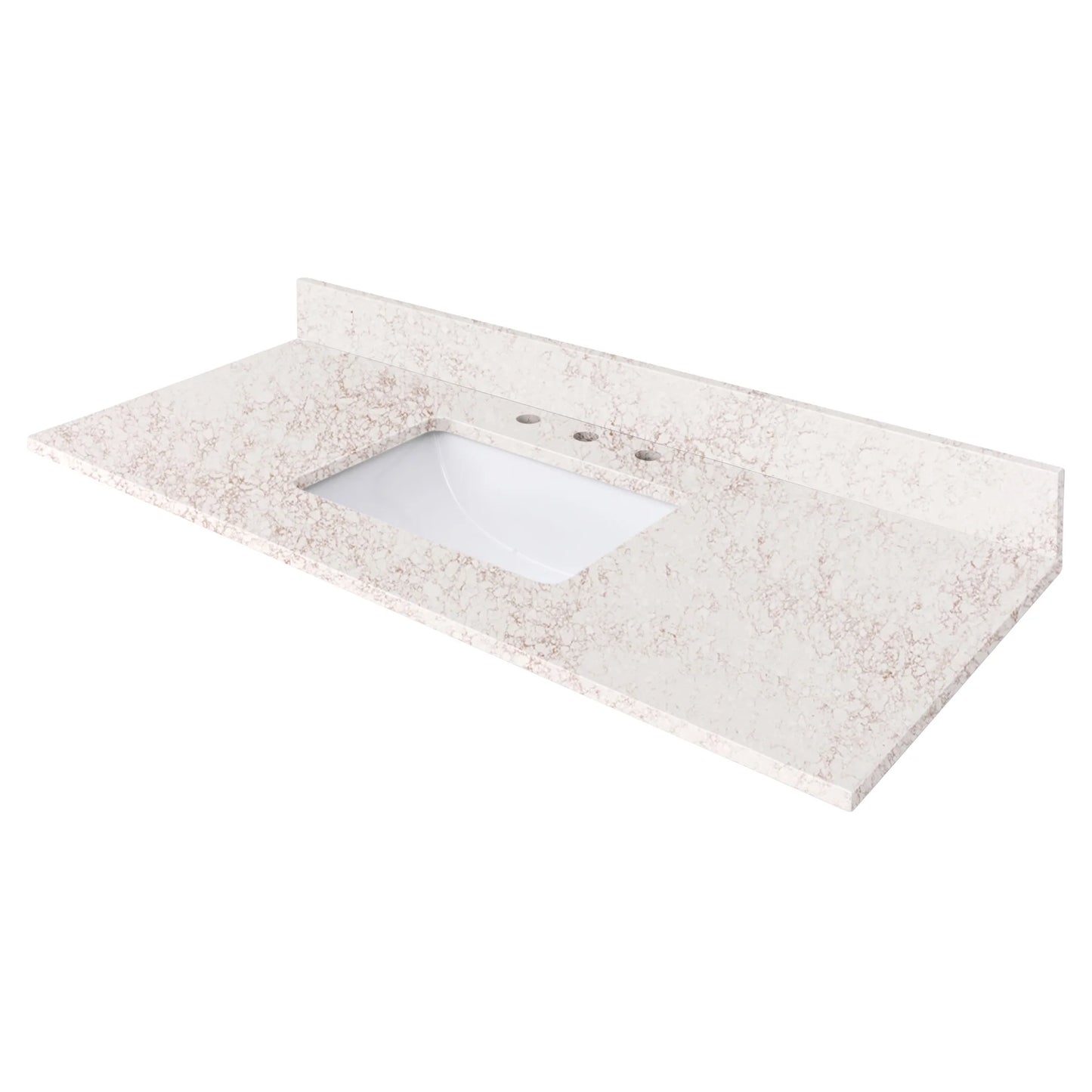 Alluring Beige Quartz Vanity Top