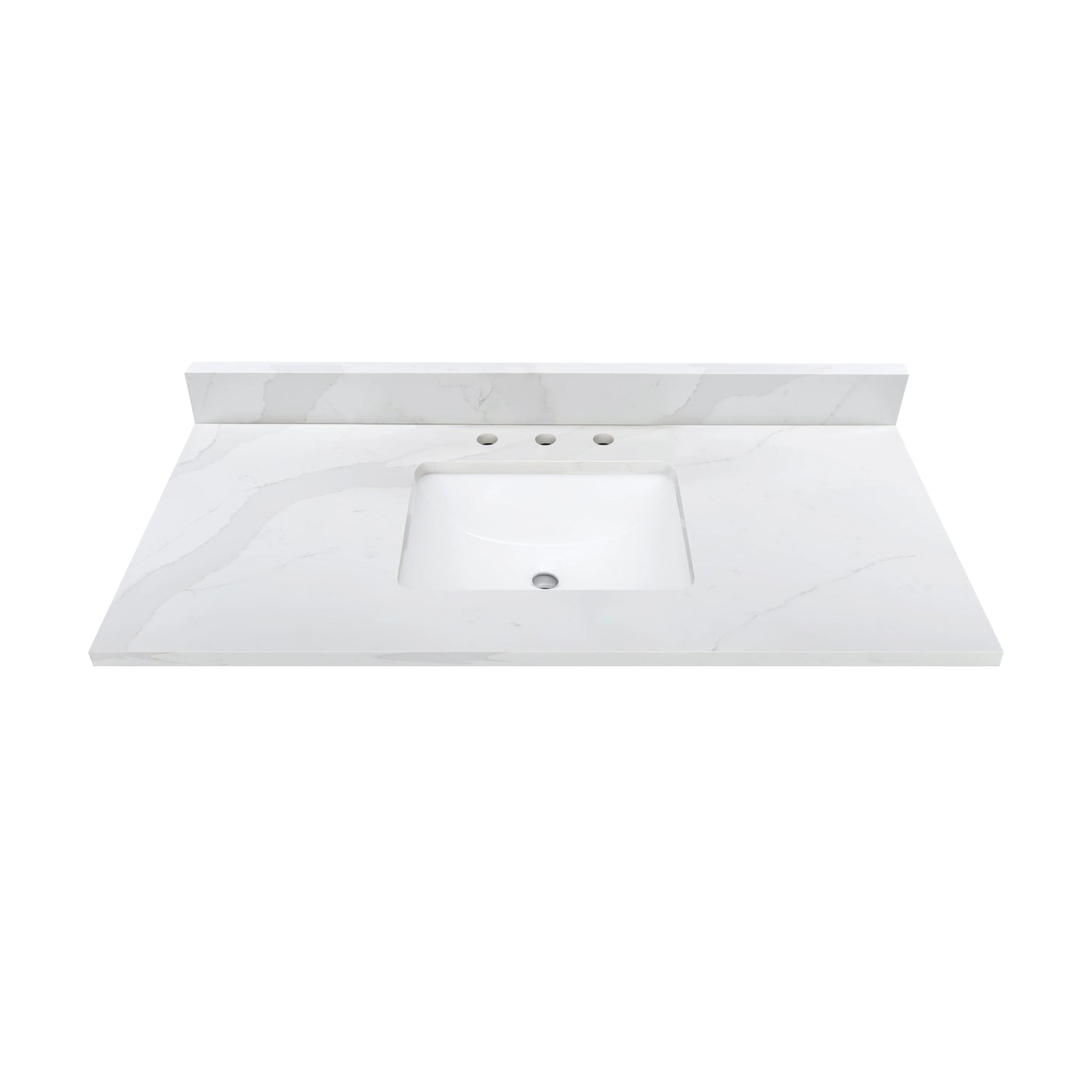 Calacatta White Quartz Vanity Top