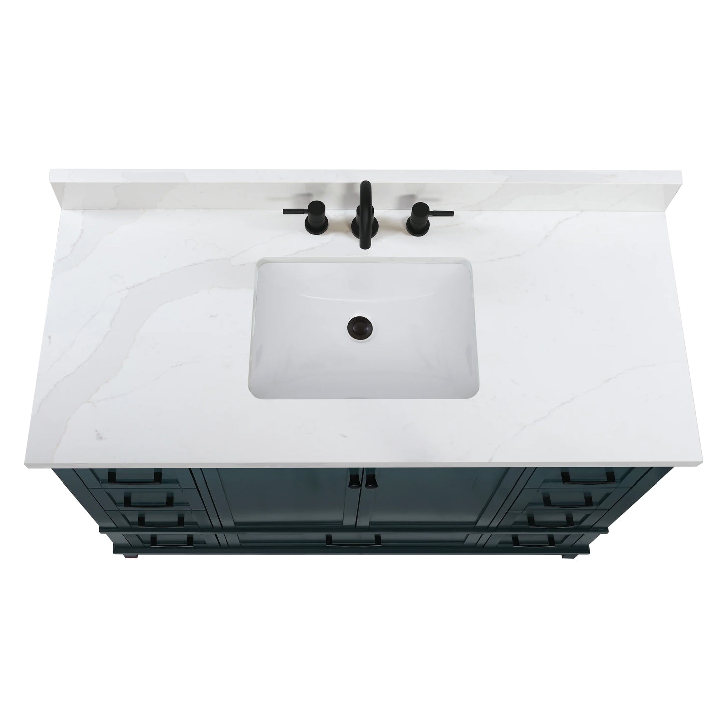 Calacatta White Quartz Vanity Top