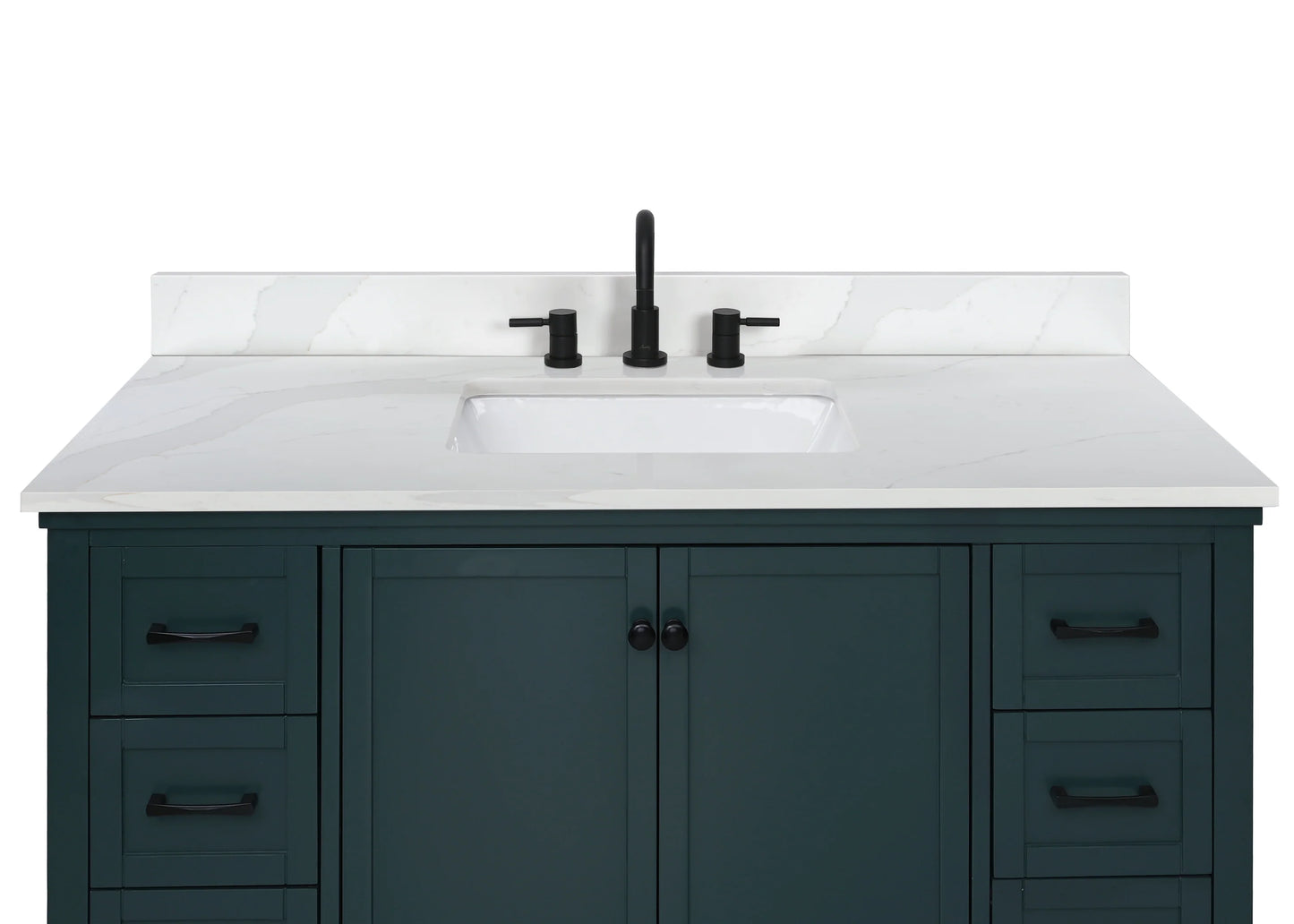 Calacatta White Quartz Vanity Top