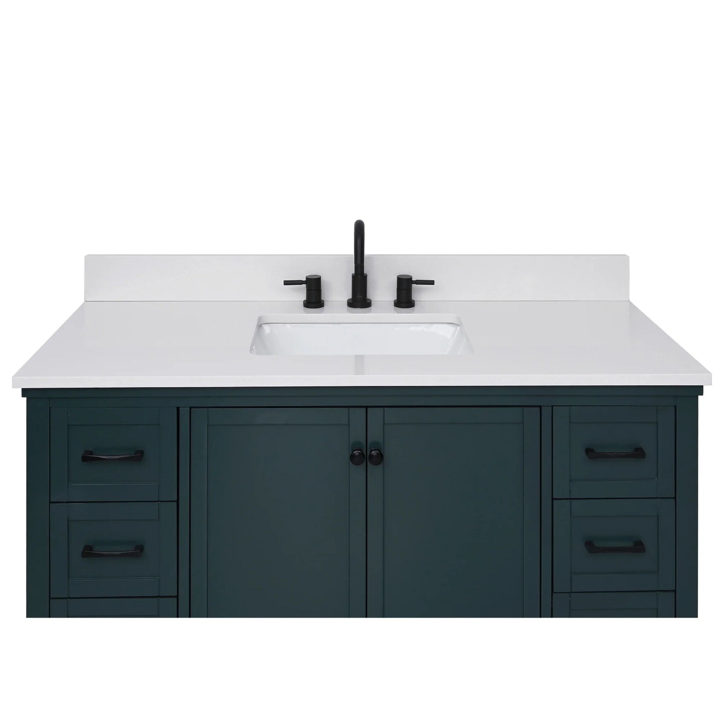 Everest White Quartz Vanity Top