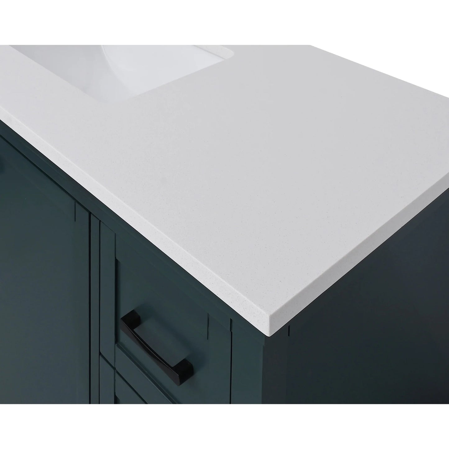 Everest White Quartz Vanity Top