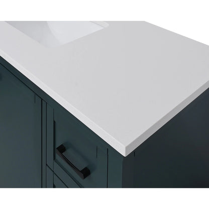 Everest White Quartz Vanity Top