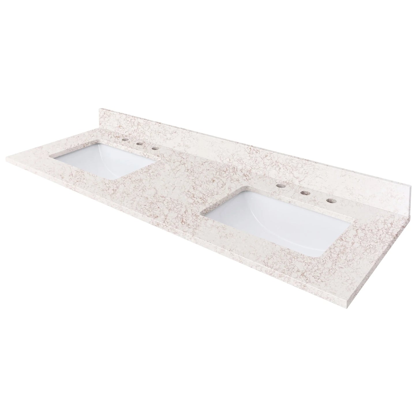 Alluring Beige Quartz Vanity Top