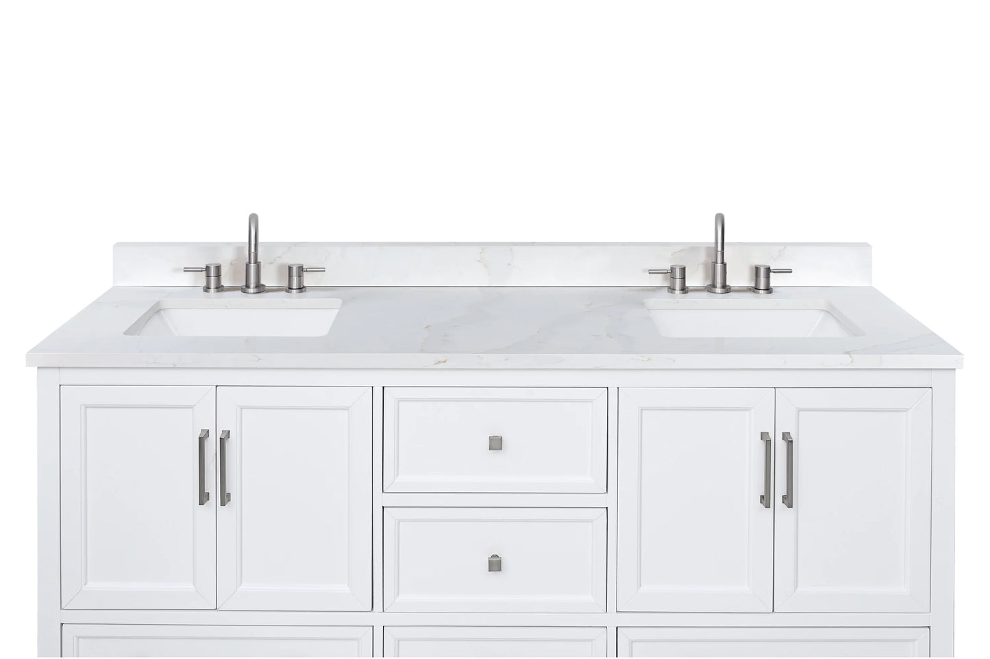 Calacatta White Quartz Vanity Top