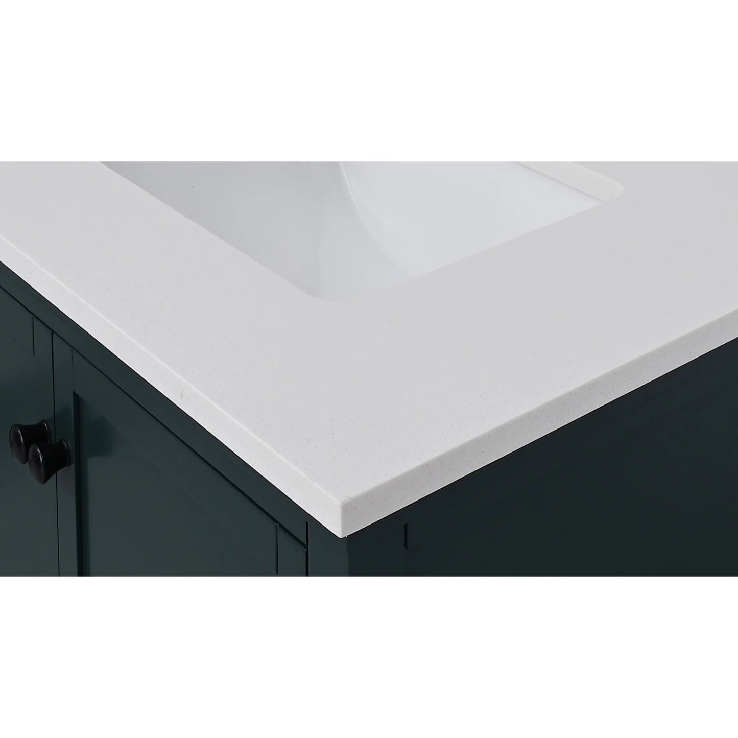 Everest White Quartz Vanity Top