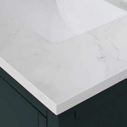 Calacatta White Quartz Vanity Top