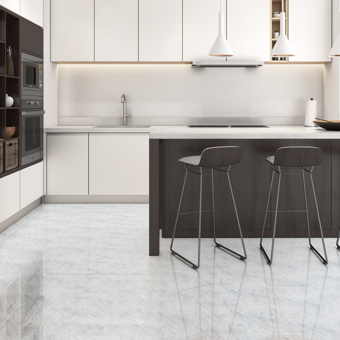 Marmol Carrara Porcelain Tile