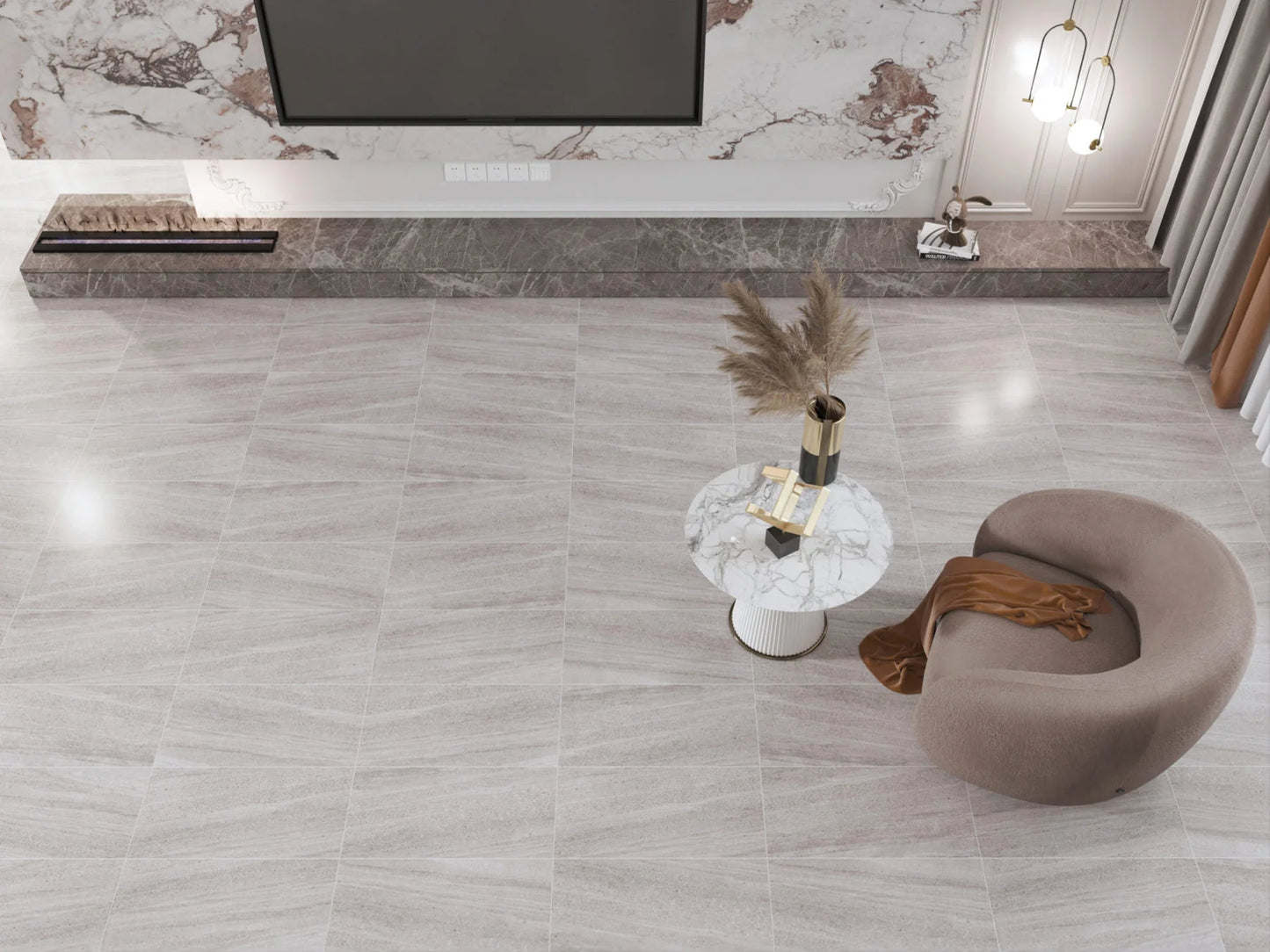 Sandstone Gris Porcelain Tile