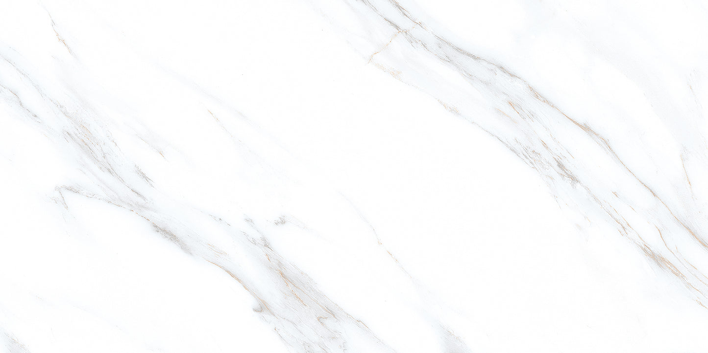 Marmol White Lotus Porcelain Tile