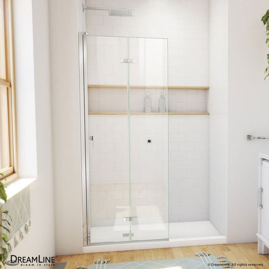 Aqua-Q Frameless Bi-Fold Shower Door