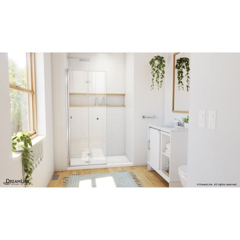 Aqua-Q Frameless Bi-Fold Shower Door