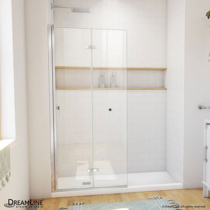 Aqua-Q Frameless Bi-Fold Shower Door