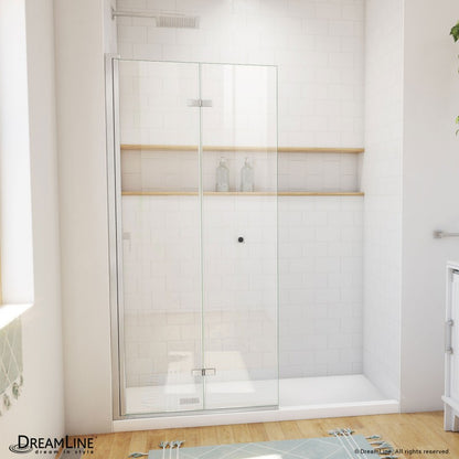 Aqua-Q Frameless Bi-Fold Shower Door