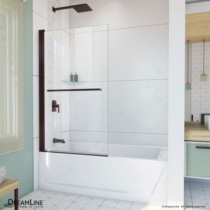 Aqua-Q Frameless Swing Shower Door